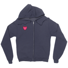 Heart Zip Hoodie