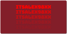 itsalex98xx XXL Gaming Mousepad
