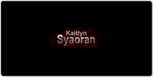 Kaitlyn Syaoran XXL Gaming Mousepad