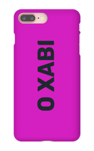 O Xabi iPhone Phone Cases - Logo OXabi Black