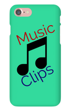 music clips iPhone Phone Cases