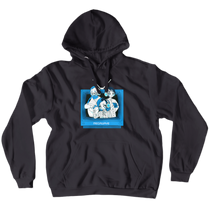 AniMegawave Blue TV Hoodie (Design by Alii Awoo)