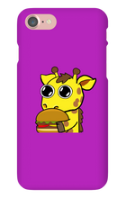 lexxlegion hamburger giraffe  iPhone Phone Cases