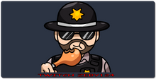 V1 XXL Gaming Mousepad Farewell Eating Chicken