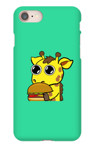lexxlegion hamburger giraffe  iPhone Phone Cases