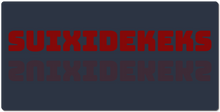 suixidekeks XXL Gaming Mousepad