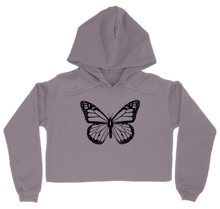 space_butt3rfly Women’s Cropped Hoodie