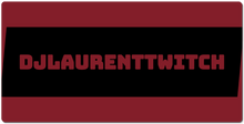 djlaurenttwitch XXL Gaming Mousepad