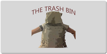 The Trash Bin Bag Boy XXL Gaming Mousepad