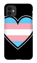 Transgender Show Heart Logo iPhone Case