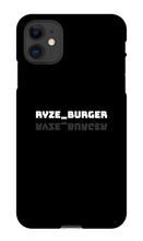 ryze_burger iPhone Phone Cases