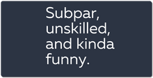 Subpar Society Gaming Mousepad