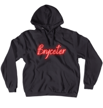 Bryceter Neon Red Hoodie