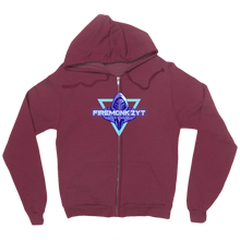 firemonk2yt Zip Up Hoodie Big Logo