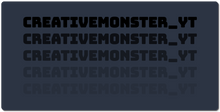 creativemonster_yt XXL Gaming Mousepad