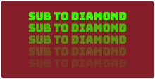 diamondbro_yt XXL Gaming Mousepad