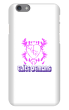 Elite Demons Twitch IPhone Case (Logo And Text)