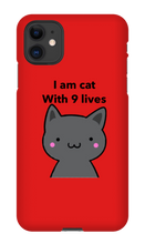 I am a cat iPhone Phone Cases