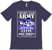 Grumpy Tank Army T-Shirts Dark Colors