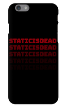 staticisdead iPhone Phone Cases