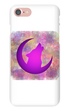 Wolf & Moon Bubbles iPhone Phone Cases