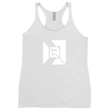 Woman's Tank White Logo