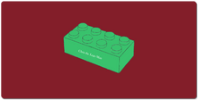 Brick Huge Mousepad 18"x36"
