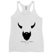 War_Jarl Racer Womans Tank Top (Logo Black)