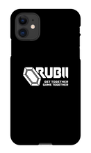 Rubii iPhone Phone Cases (white logo)