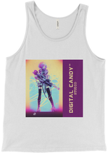 Synthwave Punk Purple Tank Top