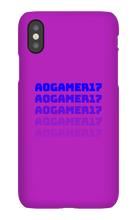 aogamer17 iPhone Phone Cases