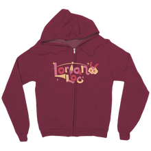 Lorian Loc Logo zip-up-hoodie