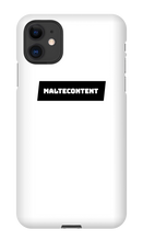 maltecontent iPhone Phone Cases