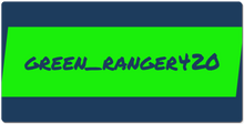 green_ranger420 XXL Gaming Mousepad