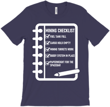 CHECKLIST WHITE FONT T-Shirts