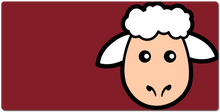 iiiWhiteSheep XXL Gaming Mousepad