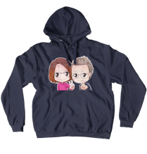 chibicouple Hoodies (No-Zip/Pullover)