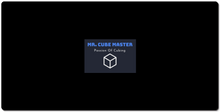 mrcubemaster XXL Gaming Mousepad