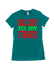 Welcome to my Stream tshirt-women
