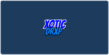 Xotic Drxp Blue Logo XXL GAMING MOUSEPAD
