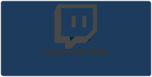 twitch for ever mousepad