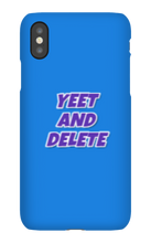 blade442211 yeet and delete iPhone Phone Cases