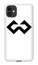 Cereal_Wars iPhone Phone Case (Black Out Logo)