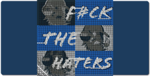 F*ck The Haters XXL Gaming Mousepad