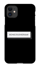 bonecrusher5049 logo iPhone Cases