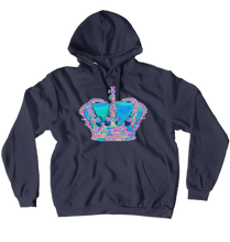 Queen of the Party Hoodies (No-Zip/Pullover)
