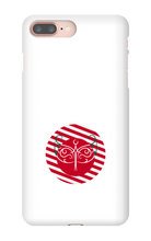 Fae's Xmas iPhone Case Candy Cane Red