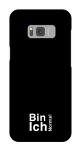 Bin ich Normal Samsung Cases Dunkel Unten