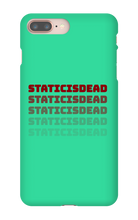 staticisdead iPhone Phone Cases