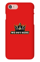 King Zyrax WE OUT HERE iPhone Cases